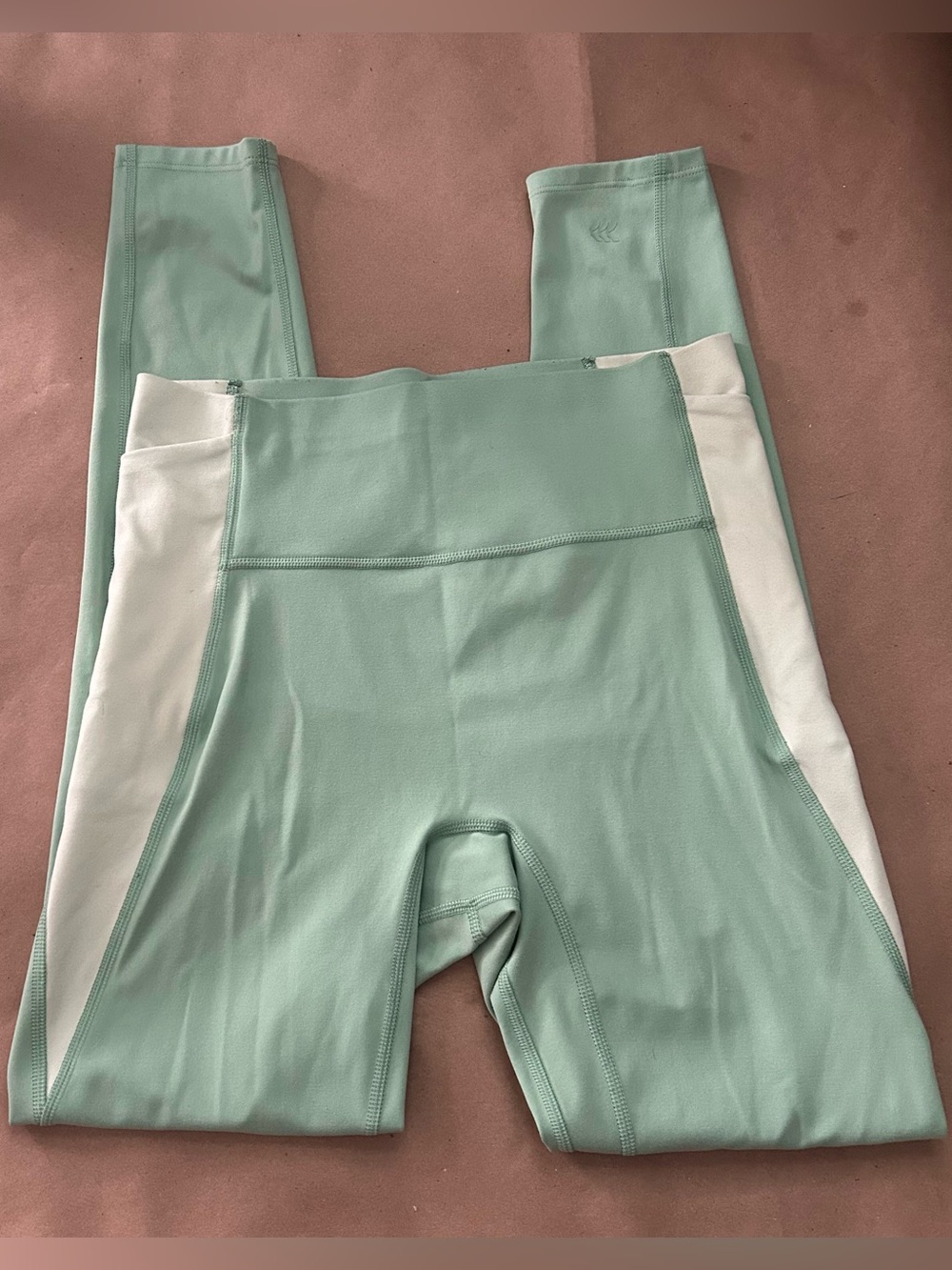 all in motion Mint Green Colorblock Leggings